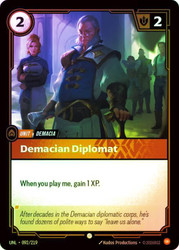 Demacian Diplomat
Unleashed
Single
Riftbound: League of Legends TCG