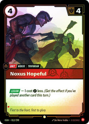 Noxus Hopeful
Origins
Single
Riftbound: League of Legends TCG