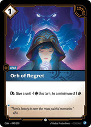 Orb of Regret
Origins
Single
Riftbound: League of Legends TCG