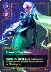 Diana - Scorn of the Moon
Unleashed
Single
Riftbound: League of Legends TCG