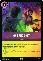 One And Only
Attack of the Vine!
Single
Lorcana
