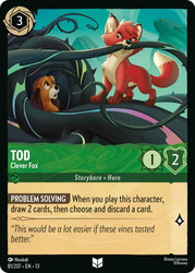 Tod - Clever Fox
Attack of the Vine!
Single
Lorcana