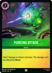 Piercing Attack
Attack of the Vine!
Single
Lorcana