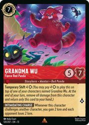 Grandma Wu - Fierce Red Panda
Attack of the Vine!
Single
Lorcana