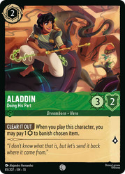 Aladdin - Doing His Part
Attack of the Vine!
Single
Lorcana