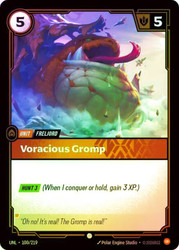 Voracious Gromp
Unleashed
Single
Riftbound: League of Legends TCG