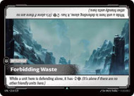 Forbidding Waste
Unleashed
Single
Riftbound: League of Legends TCG