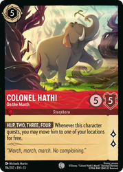Colonel Hathi - On the March
Attack of the Vine!
Single
Lorcana
