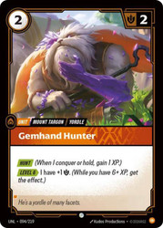 Gemhand Hunter
Unleashed
Single
Riftbound: League of Legends TCG