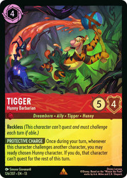 Tigger - Hunny Barbarian
Attack of the Vine!
Single
Lorcana