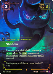 Shadow
Unleashed
Single
Riftbound: League of Legends TCG