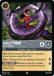 Violet Parr - Super Resilient
Attack of the Vine!
Single
Lorcana