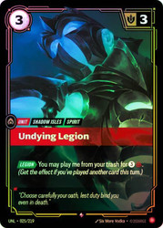 Undying Legion
Unleashed
Single
Riftbound: League of Legends TCG