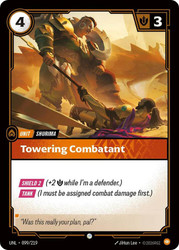Towering Combatant
Unleashed
Single
Riftbound: League of Legends TCG
