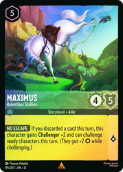 Maximus - Relentless Stallion
Attack of the Vine!
Single
Lorcana