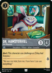 Dr. Hamsterviel - Evil Observer
Attack of the Vine!
Single
Lorcana