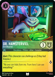 Dr. Hamsterviel - Evil Observer
Attack of the Vine!
Single
Lorcana
