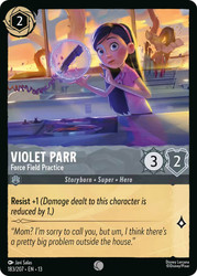 Violet Parr - Force Field Practice
Attack of the Vine!
Single
Lorcana