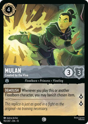 Mulan - Created by the Vine
Attack of the Vine!
Single
Lorcana