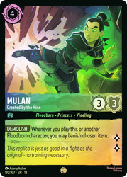 Mulan - Created by the Vine
Attack of the Vine!
Single
Lorcana