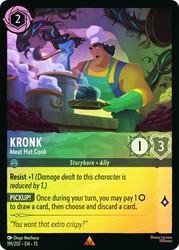 Kronk - Meat Hut Cook
Attack of the Vine!
Single
Lorcana