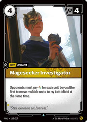 Mageseeker Investigator
Unleashed
Single
Riftbound: League of Legends TCG