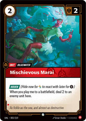 Mischievous Marai
Unleashed
Single
Riftbound: League of Legends TCG
