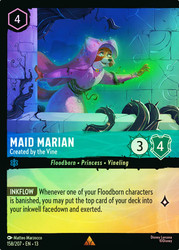 Maid Marian - Created by the Vine
Attack of the Vine!
Single
Lorcana