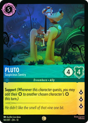 Pluto - Suspicious Sentry
Attack of the Vine!
Single
Lorcana
