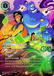 Aladdin & Genie - Mischievous Pals
Attack of the Vine!
Single
Lorcana