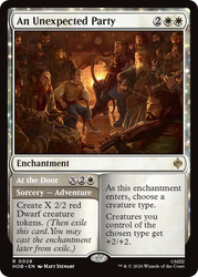An Unexpected Party // At the Door
The Hobbit
Single
Magic: The Gathering