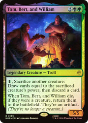 Tom, Bert, and William
The Hobbit
Single
Magic: The Gathering