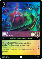 Hera - Created by the Vine
Attack of the Vine!
Single
Lorcana