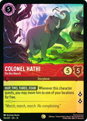 Colonel Hathi - On the March
Attack of the Vine!
Single
Lorcana