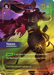 Yasuo - Windrider
Origins
Single
Riftbound: League of Legends TCG