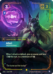 Ahri - Inquisitive
Origins
Single
Riftbound: League of Legends TCG