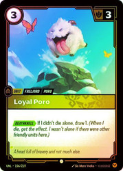 Loyal Poro
Unleashed
Single
Riftbound: League of Legends TCG