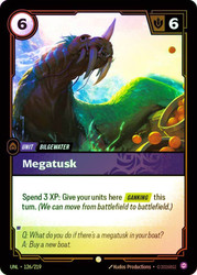 Megatusk
Unleashed
Single
Riftbound: League of Legends TCG
