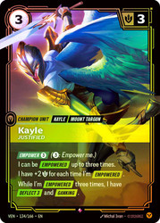 Kayle - Justified
Vendetta
Single
Riftbound: League of Legends TCG