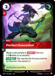 Perfect Execution
Vendetta
Single
Riftbound: League of Legends TCG