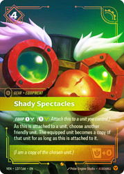 Shady Spectacles
Vendetta
Single
Riftbound: League of Legends TCG