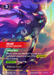 Akali - Deadly Weapon
Vendetta
Single
Riftbound: League of Legends TCG
