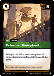 Esteemed Hierophant
Vendetta
Single
Riftbound: League of Legends TCG
