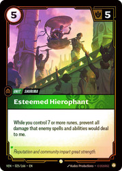 Esteemed Hierophant
Vendetta
Single
Riftbound: League of Legends TCG
