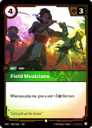 Field Musicians
Vendetta
Single
Riftbound: League of Legends TCG