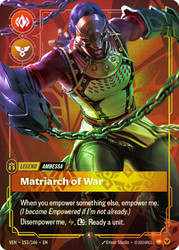 Ambessa - Matriarch of War
Vendetta
Single
Riftbound: League of Legends TCG