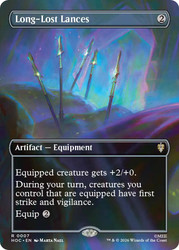 Long-Lost Lances
The Hobbit Commander
Single
Magic: The Gathering