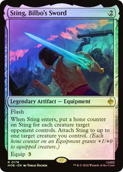 Sting, Bilbo's Sword
The Hobbit
Single
Magic: The Gathering