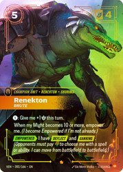 Renekton - Brute
Vendetta
Single
Riftbound: League of Legends TCG