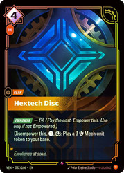 Hextech Disc
Vendetta
Single
Riftbound: League of Legends TCG